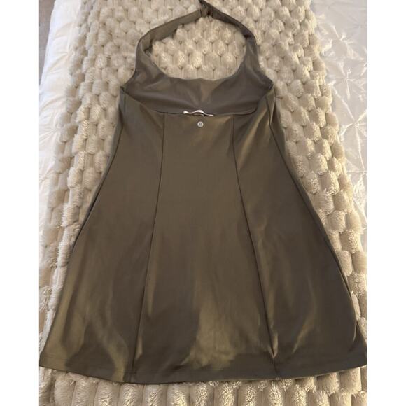 Victoria's Secret Halter Dress W/Shorts Athletic Perforated Taupe Size S - Picture 3 of 6